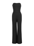 Strapless Fashion Lace-Up Back Jumpsuit - ꫀꪶꫀᧁꪖꪀᥴꫀ꠸ᠻꪗ~ 𝔈𝔪𝔟𝔯𝔞𝔠𝔢 𝔈𝔩𝔢𝔤𝔞𝔫𝔠𝔢