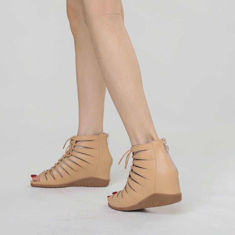 Stylish Ankle Strap High - Top Sandals With Fish Mouth - ꫀꪶꫀᧁꪖꪀᥴꫀ꠸ᠻꪗ~ 𝔈𝔪𝔟𝔯𝔞𝔠𝔢 𝔈𝔩𝔢𝔤𝔞𝔫𝔠𝔢