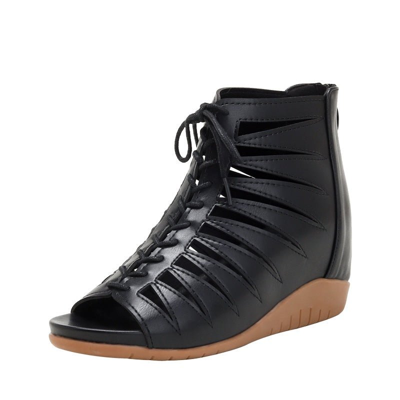 Stylish Ankle Strap High - Top Sandals With Fish Mouth - ꫀꪶꫀᧁꪖꪀᥴꫀ꠸ᠻꪗ~ 𝔈𝔪𝔟𝔯𝔞𝔠𝔢 𝔈𝔩𝔢𝔤𝔞𝔫𝔠𝔢