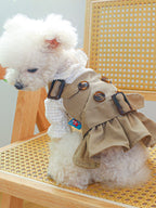Stylish Buckle Pet Trench Coat - ꫀꪶꫀᧁꪖꪀᥴꫀ꠸ᠻꪗ~ 𝔈𝔪𝔟𝔯𝔞𝔠𝔢 𝔈𝔩𝔢𝔤𝔞𝔫𝔠𝔢