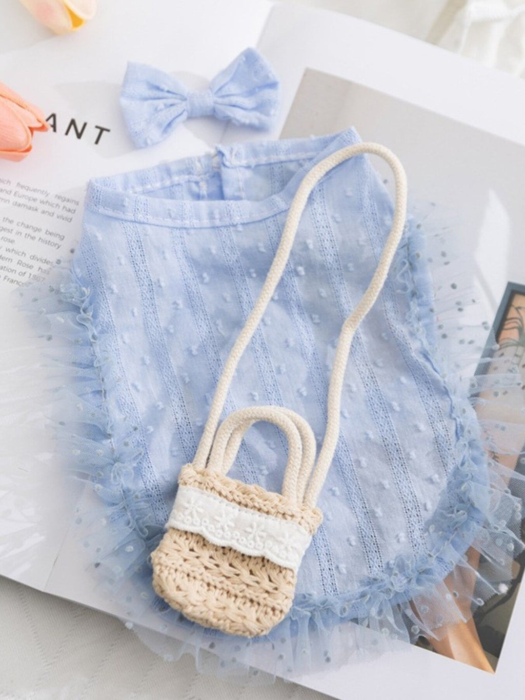 Trendy Stylish Ruffled Pet Dress - ꫀꪶꫀᧁꪖꪀᥴꫀ꠸ᠻꪗ~ 𝔈𝔪𝔟𝔯𝔞𝔠𝔢 𝔈𝔩𝔢𝔤𝔞𝔫𝔠𝔢