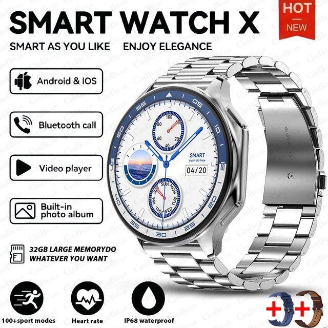 Watch X Smart Waterproof Bluetooth Wristband - ꫀꪶꫀᧁꪖꪀᥴꫀ꠸ᠻꪗ~ 𝔈𝔪𝔟𝔯𝔞𝔠𝔢 𝔈𝔩𝔢𝔤𝔞𝔫𝔠𝔢