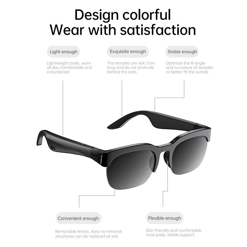 Wireless Bluetooth Glasses With AI Intelligent - ꫀꪶꫀᧁꪖꪀᥴꫀ꠸ᠻꪗ~ 𝔈𝔪𝔟𝔯𝔞𝔠𝔢 𝔈𝔩𝔢𝔤𝔞𝔫𝔠𝔢
