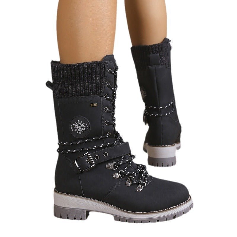 Women’s High Top Snow Boots With Fur - ꫀꪶꫀᧁꪖꪀᥴꫀ꠸ᠻꪗ~ 𝔈𝔪𝔟𝔯𝔞𝔠𝔢 𝔈𝔩𝔢𝔤𝔞𝔫𝔠𝔢
