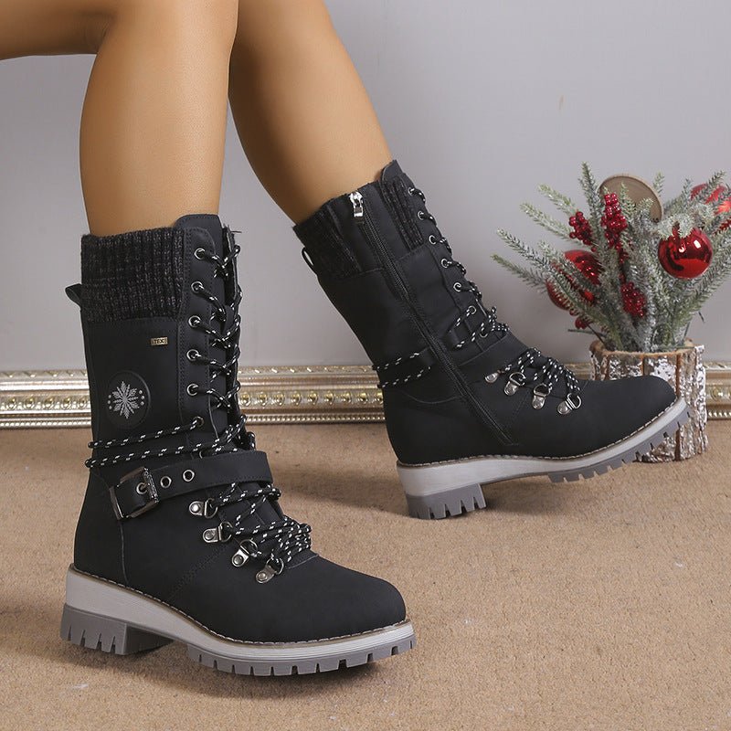 Women’s High Top Snow Boots With Fur - ꫀꪶꫀᧁꪖꪀᥴꫀ꠸ᠻꪗ~ 𝔈𝔪𝔟𝔯𝔞𝔠𝔢 𝔈𝔩𝔢𝔤𝔞𝔫𝔠𝔢