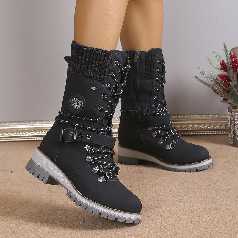 Women’s High Top Snow Boots With Fur - ꫀꪶꫀᧁꪖꪀᥴꫀ꠸ᠻꪗ~ 𝔈𝔪𝔟𝔯𝔞𝔠𝔢 𝔈𝔩𝔢𝔤𝔞𝔫𝔠𝔢