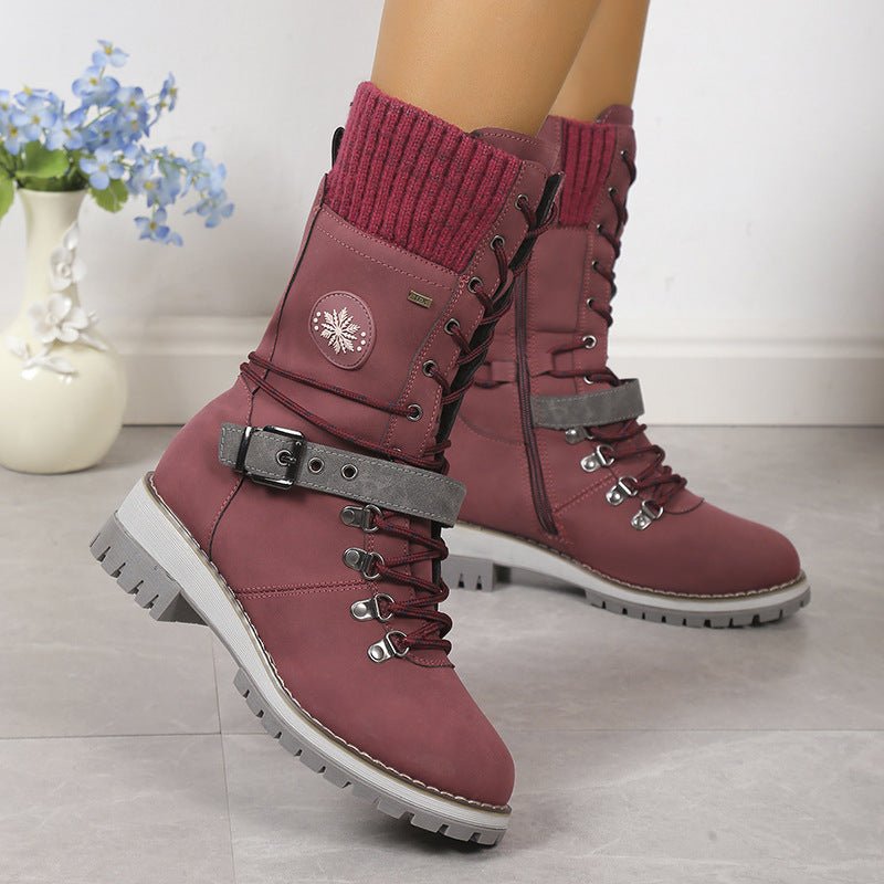 Women’s High Top Snow Boots With Fur - ꫀꪶꫀᧁꪖꪀᥴꫀ꠸ᠻꪗ~ 𝔈𝔪𝔟𝔯𝔞𝔠𝔢 𝔈𝔩𝔢𝔤𝔞𝔫𝔠𝔢