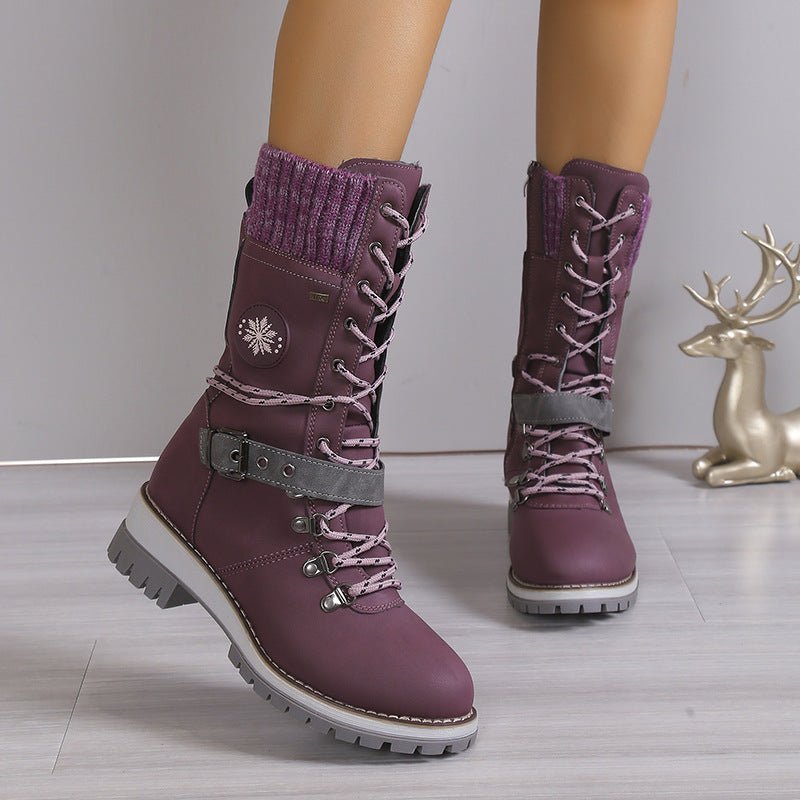 Women’s High Top Snow Boots With Fur - ꫀꪶꫀᧁꪖꪀᥴꫀ꠸ᠻꪗ~ 𝔈𝔪𝔟𝔯𝔞𝔠𝔢 𝔈𝔩𝔢𝔤𝔞𝔫𝔠𝔢