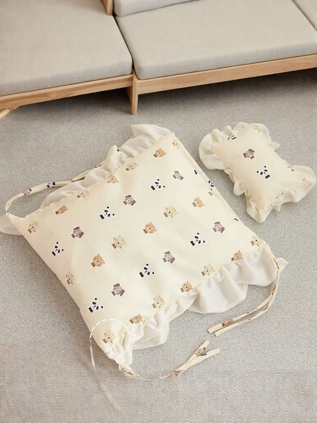 Trendy Foldable Wooden Pet Bed - ꫀꪶꫀᧁꪖꪀᥴꫀ꠸ᠻꪗ~ 𝔈𝔪𝔟𝔯𝔞𝔠𝔢 𝔈𝔩𝔢𝔤𝔞𝔫𝔠𝔢