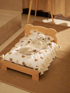 Trendy Foldable Wooden Pet Bed - ꫀꪶꫀᧁꪖꪀᥴꫀ꠸ᠻꪗ~ 𝔈𝔪𝔟𝔯𝔞𝔠𝔢 𝔈𝔩𝔢𝔤𝔞𝔫𝔠𝔢